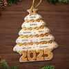 Custom Acrylic Ornament - Personalized Christmas Birthday Gifts For Mom, Dad, Brother, Sister, Kids - Family Roots Baked In Sweetness