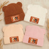 Custom Baby Beanie And Mittens Set - Personalized Baby Shower, Gender Reveal Gifts For New Moms, New Dads, New Parents, Dog Cat Lovers - Born To Be Loved