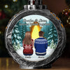 Custom Candlelight Lantern Ornament -  Personalized Christmas Birthday Gifts For Brother, Sister - Keep The Light Within