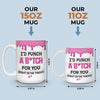 Custom Mug - Personalized Best Friend Birthday Gifts For Women, Besties, Sisters, BFF - Besties Make Life Sparkle
