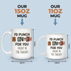 Custom Mug - Personalized Best Friend Birthday Gifts For Women, Besties, Sisters, BFF - Your Energy My Peace