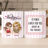 Custom Mug - Personalized Best Friend Birthday Gifts For Women, Besties, Sisters, BFF - Some Souls Just Match