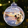 Custom Photo Acrylic Ornament - Personalized Pet Christmas Memorial Sympathy Gifts For Dogs, Cats - Forever Missed Forever Cherished