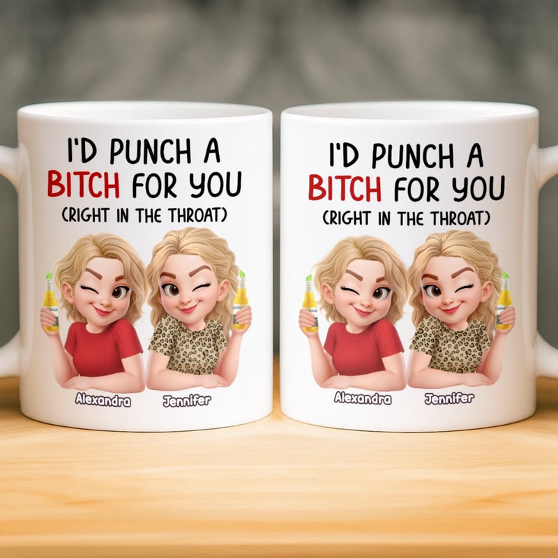 Custom Mug - Personalized Best Friend Birthday Gifts For Women, Besties, Sisters, BFF - Made For Good Days