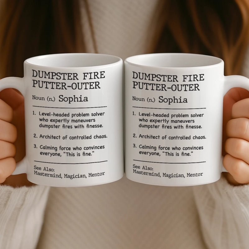 Custom Mug - Personalized Christmas Funny Gifts For Best Friends, Family, Coworker, Work Bestie - Morning Hater