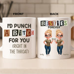 Custom Mug - Personalized Best Friend Birthday Gifts For Women, Besties, Sisters, BFF - Stay Wild Stay Close