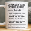 Custom Mug - Personalized Christmas Funny Gifts For Best Friends, Family, Coworker, Work Bestie - Morning Hater