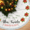 Custom Tree Skirt - Personalized Christmas Birthday Gifts For Mom, Dad, Brother, Sister, Kids - Magic Starts Here