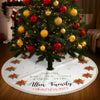 Custom Tree Skirt - Personalized Christmas Birthday Gifts For Mom, Dad, Brother, Sister, Kids - Magic Starts Here