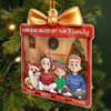 Custom Acrylic Ornament - Personalized Christmas Birthday Gifts For Mom, Dad, Brother, Sister, Kids - Hearts Bloom Together
