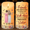 Custom LED Candle - Personalized Best Friend Birthday Gifts For Women, Besties, Sisters, BFF - Moments Glow Brighter
