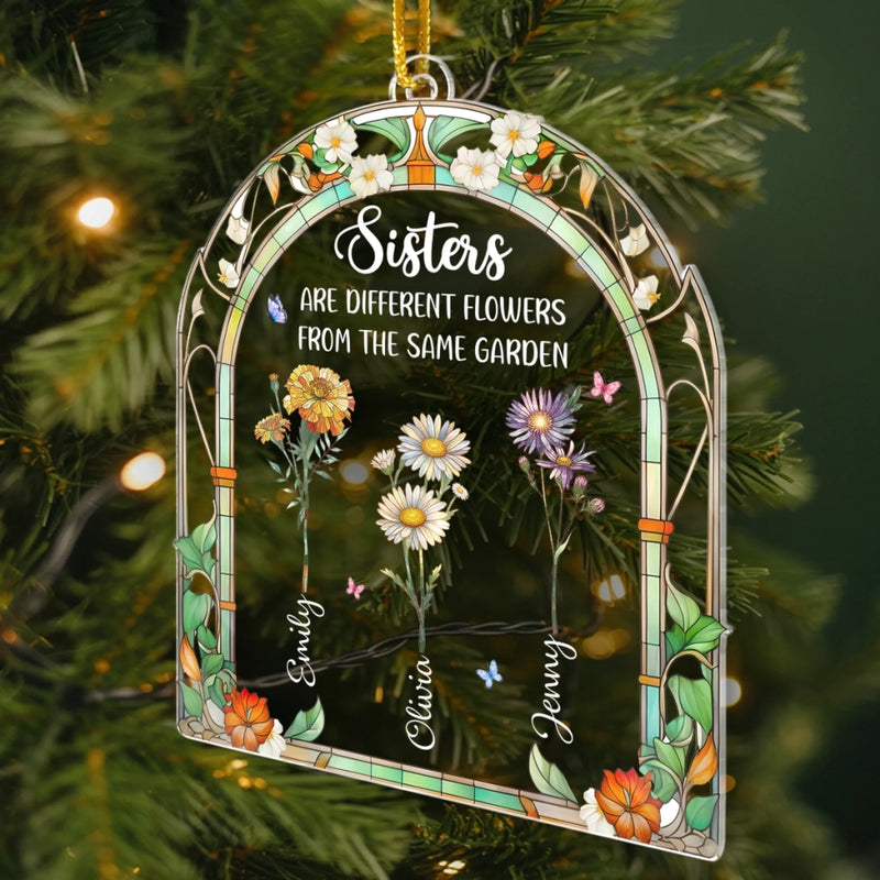 Custom Acrylic Ornament - Personalized Best Friend Christmas Birthday Gifts For Women, Besties, Sisters, BFF - Together We Create Joy