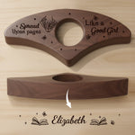 Custom Book Page Holder - Personalized Christmas Bookish Gifts For Book Lovers, Bookworms, Readers - Romance Readers Never Rest