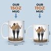 Custom Mug - Personalized Best Friend Birthday Gifts For Women, Besties, Sisters, BFF - Trust Never Failed