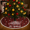 Custom Tree Skirt - Personalized Christmas Birthday Gifts For Mom, Dad, Brother, Sister, Kids - Home Grown With Love