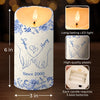 Custom LED Candle - Personalized Anniversary Christmas Wedding Gifts For Husband And Wife, Him And Her - A Symbol Of Forever In Every Glow