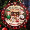 Custom Wooden Countdown Calendar - Personalized Christmas Birthday Gifts For Mom, Dad, Brother, Sister, Kids - Together We Celebrate The Magic