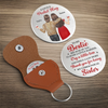 Custom Pocket Hug - Personalized Best Friend Birthday Gifts For Women, Besties, Sisters, BFF - Holiday Cheer Is Better Together