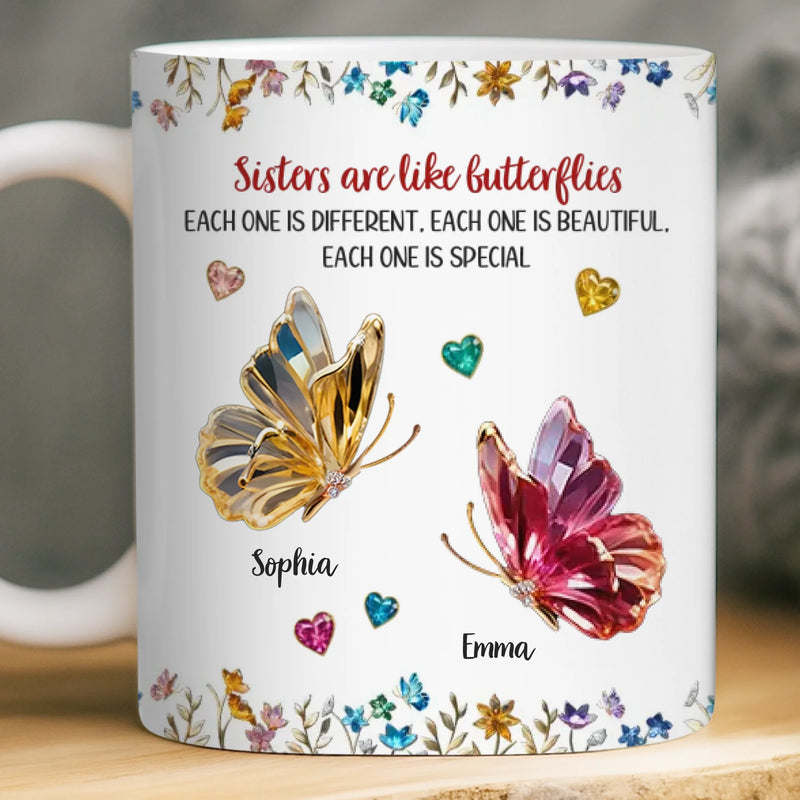Custom Mug - Personalized Best Friend Birthday Gifts For Women, Besties, Sisters, BFF - Stay Soft Shine Bright