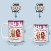 Custom Mug - Personalized Funny Gifts For Coworker, Work Bestie - Work Now Cry Later