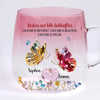 Custom Gradient Glass Mug - Personalized Best Friend Birthday Gifts For Women, Besties, Sisters, BFF - More Than Just Friends
