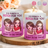 Custom 11OZ Glitter Matte Ceramic Mug - Personalized Best Friend Birthday Gifts For Women, Besties, Sisters, BFF - Besties Bring The Sunshine In
