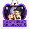 Hope You Have A Purr-fectly Happy Halloween - Cat Personalized Custom Home Decor Wood Sign - Halloween Gift For Pet Owners, Pet Lovers