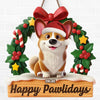 Custom Wood Sign - Personalized Christmas Birthday Gifts For Dog Cat Lovers, Dog Dad And Mom, Cat Owners - Merry Woofmas From Our Pack