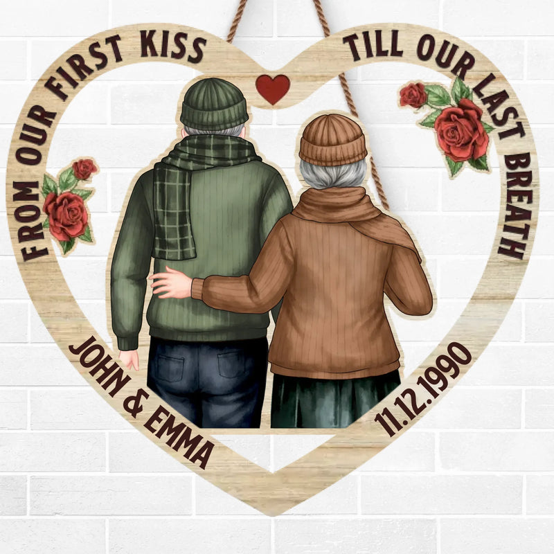 Forever My One And Only Love - Couple Personalized Custom Home Decor Wood Sign - Gift For Husband Wife, Anniversary
