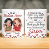 Custom Mug - Personalized Best Friend Birthday Gifts For Women, Besties, Sisters, BFF - Hearts That Just Get It