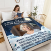 Custom Photo Quilt Blanket - Personalized Memorial Sympathy Gifts For Loss Of Mom, Dad  - Memories Keep You Close Always