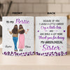 Custom Mug - Personalized Best Friend Birthday Gifts For Women, Besties, Sisters, BFF - Hot Mess Soulmates