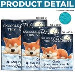 Custom Quilt Blanket - Personalized Pet Memorial Sympathy Gifts For Dogs, Cats - Your Love Still Waits At Home