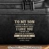 Custom Engraved Leather Toiletry Bag - Personalized Birthday Gifts For Son - Carry What Matters