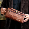 Custom Engraved Leather Toiletry Bag - Personalized Birthday Gifts For Son - Carry What Matters