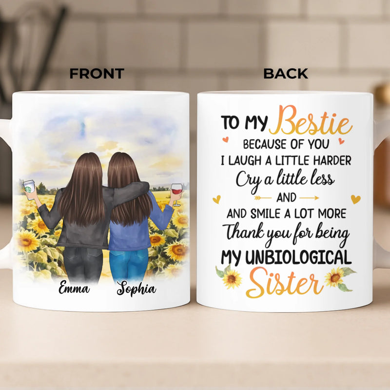 Custom Mug - Personalized Best Friend Birthday Gifts For Women, Besties, Sisters, BFF - We Get It All