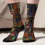 Custom Crew Socks - Personalized Bookish Gifts For Book Lovers, Women, Readers - Socks Off, Story On