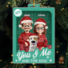 Custom Toy Box Acrylic Ornament - Personalized Anniversary Christmas Wedding Gifts For Husband And Wife, Dog Cat Lovers - Where Love Begins And Fur Never Ends