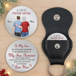 Custom Pocket Hug - Personalized Birthday Gifts For Mom, Dad, Son - Love You More Always