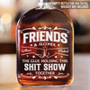 Custom Whiskey Bottle - Personalized Birthday Gifts For Brother, Sister, Best Friends - Growing Together Through Every Season