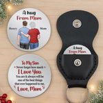 Custom Pocket Hug - Personalized Birthday Gifts For Mom, Son, Daughter - Love You Beyond Words