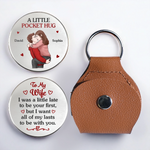 Custom Name Romantic Couple Gift - Personalized Pocket Hug