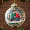 Custom Photo Acrylic Ornament - Personalized Anniversary Christmas Wedding Gifts For Husband And Wife, Him And Her - Every Snowflake Reminds Me Of You