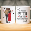 Custom Mug - Personalized Best Friend Birthday Gifts For Women, Besties, Sisters, BFF - Laugh In The Same Language