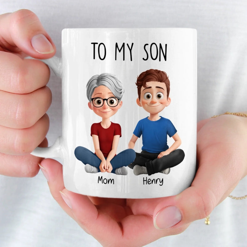 Custom Mug - Personalized Birthday Gifts For Mom, Dad, Son, Daughter - Home In Every Sip