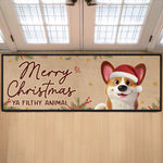Funny Ya Filthy Animal Christmas Decor - Runner Rug