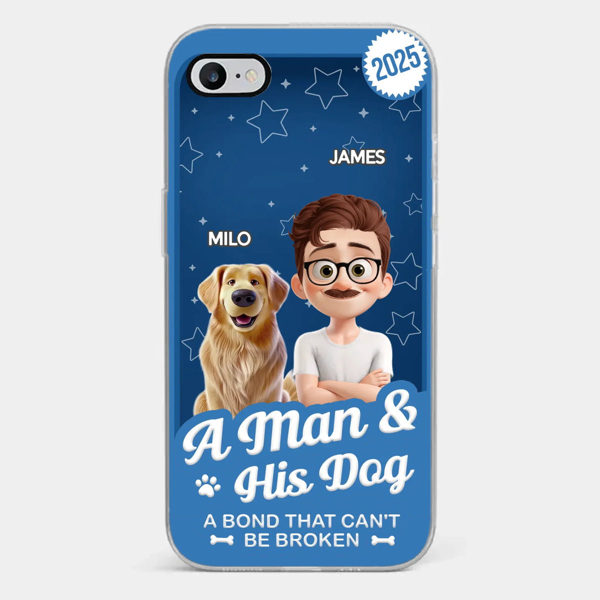 Custom Toy Box Clear Phone Case - Personalized Birthday Gifts For Dog Lovers, Dog Dad And Mom - Protected By Puppy Love