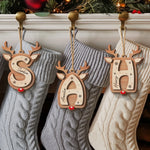 Custom Double Layer Wooden Ornament - Personalized Christmas Birthday Gifts For Mom, Dad, Kids - Letters of Joy Memories of Love
