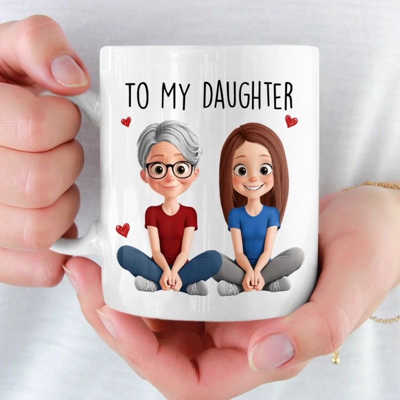Custom Mug - Personalized Birthday Gifts For Mom, Dad, Son, Daughter - Proud Of You Every Day