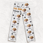 Custom Photo Pajama Pants - Personalized  Christmas Birthday Gifts For Dog Cat Lovers, Dog Dad And Mom, Cat Owners - Paws And Whiskers Warm Our Hearts